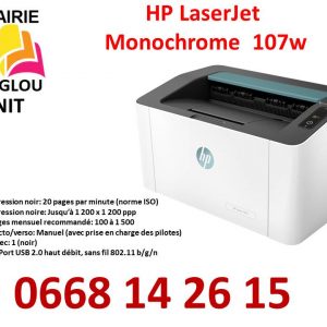 Annonce HP LaserJet 107W