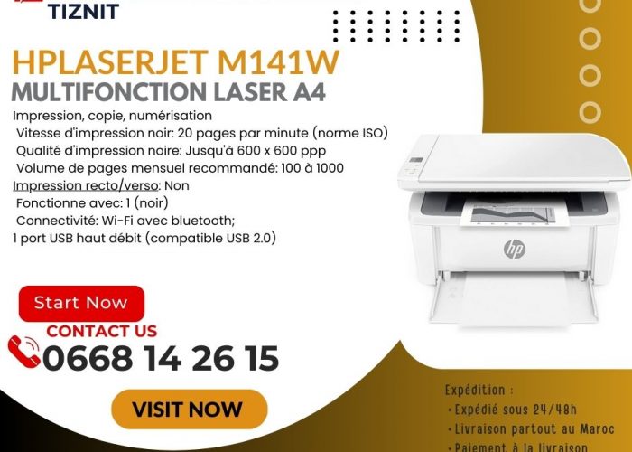 Image annonce: HP LaserJet MFP M141W
