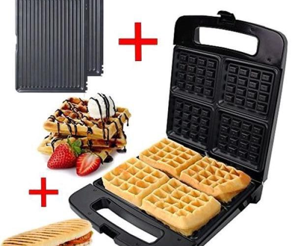 Image annonce: Panini et gaufres. Inox hy -910 elite