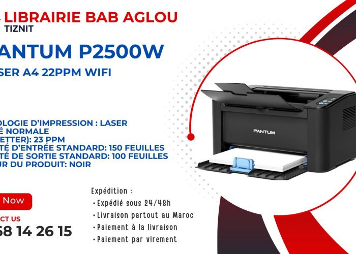 Image annonce: PANTUM LaserJet P2500W