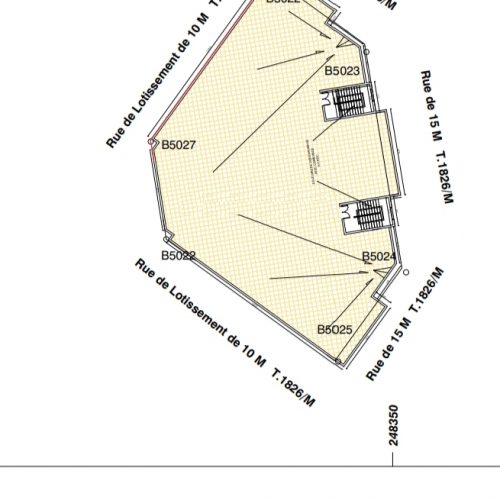 Annonce: terrain ecole privée