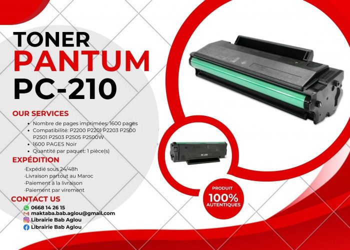 Image annonce: TONER PANTUM PC-210