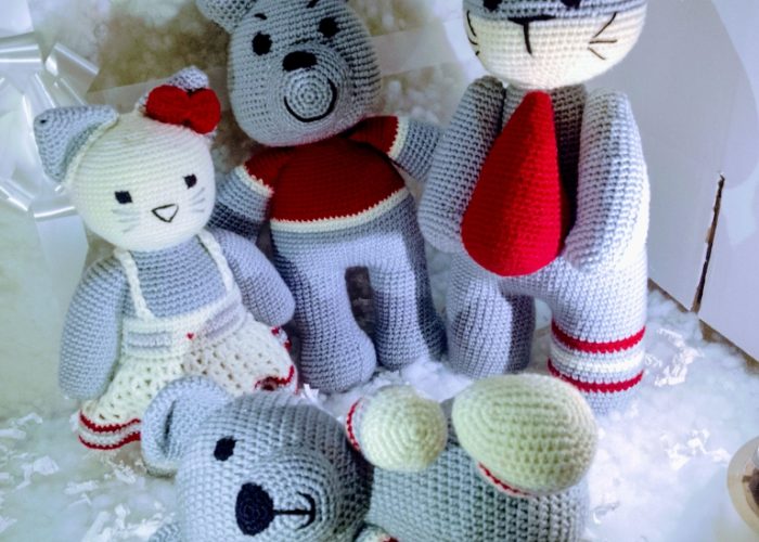 Image annonce: Peluches en crochet fait à la main