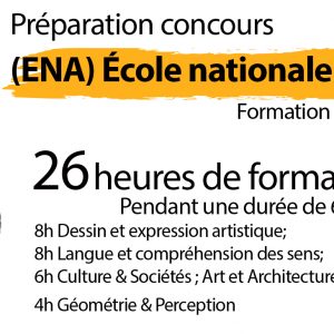 Annonce Préparation concours ENA