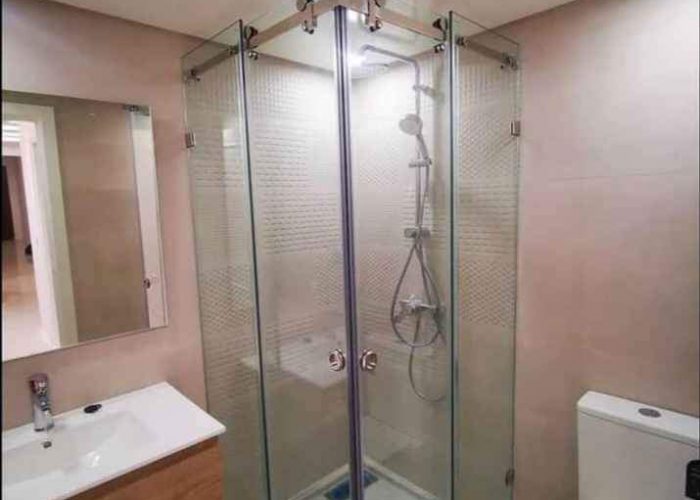 Image annonce: Cabine de douche en verre trempé de 10 mm