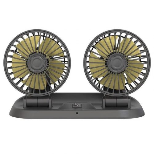 Annonce: Car Fan 3 Heads Adjustable 360° USB/12V/24V 2 Speed Silent