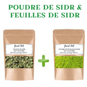 Annonce pack poudre et feuille de sidr