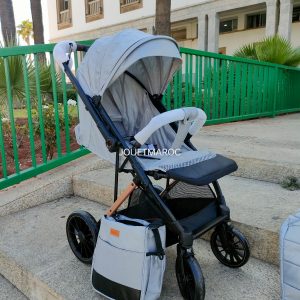 Annonce Poussette Valise Réversible avec sac et couvre jambes