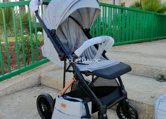 Image annonce: Poussette Valise Réversible avec sac et couvre jambes