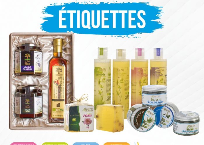 Image annonce: Produit étiquettes