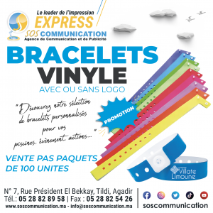 Annonce Bracelets vinyle
