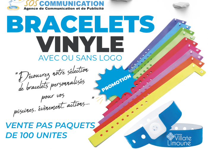 Image annonce: Bracelets vinyle