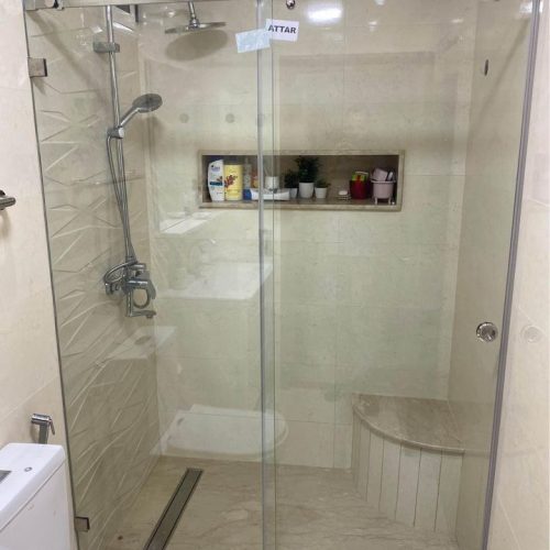 Annonce: Cabine de Douche en Verre Trempé 10mm et Inox 304