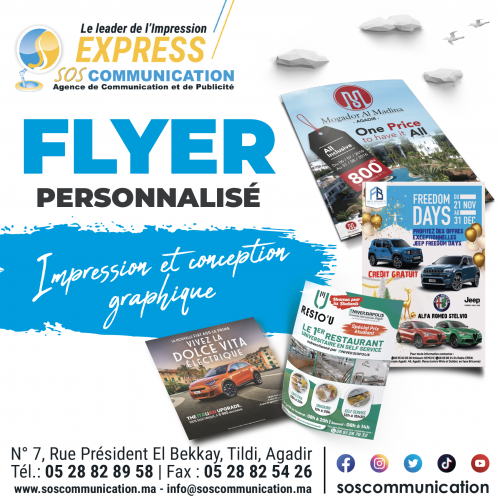 Annonce: Impression flyer