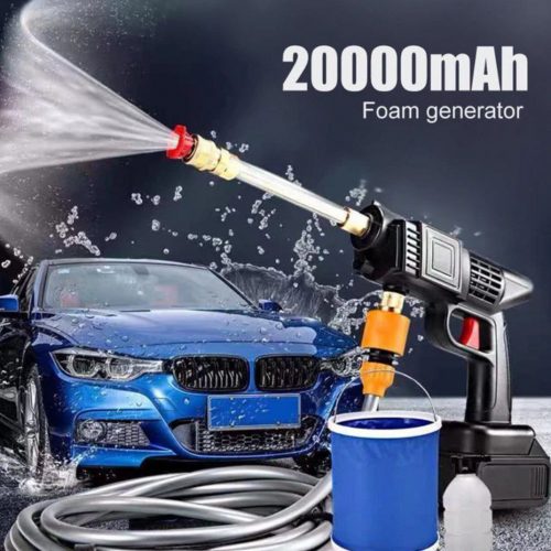 Annonce: Pistolet À Eau Portable électrique Haute Pression,Pistolet de Lavage d'eau sans fil,48V