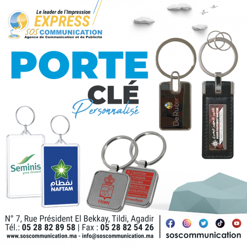 Annonce: Porte clé personnalisé