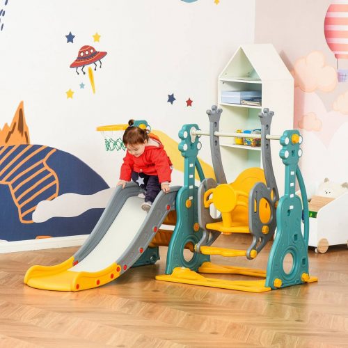 Annonce: Toboggan et Balançoire 3 en 1