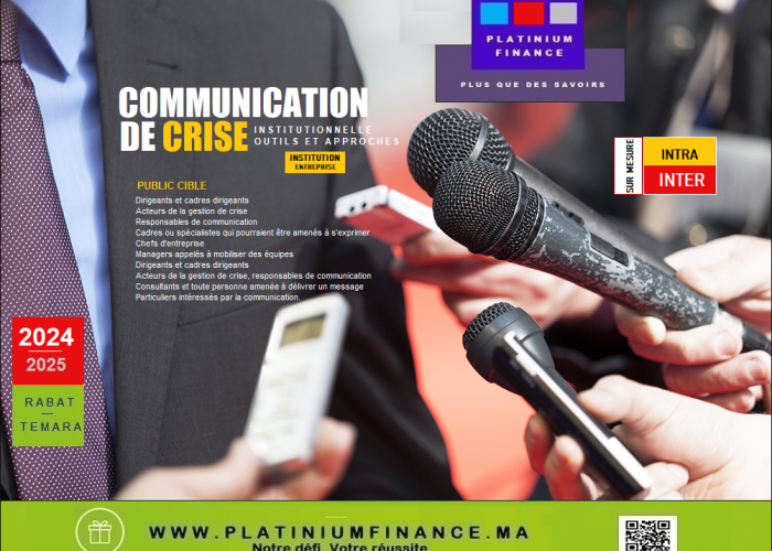 Image annonce: FORMATION CADRE – COMMUNICATION DE CRISE INSTITUTIONNELLE – OUTILS ET PRATIQUES