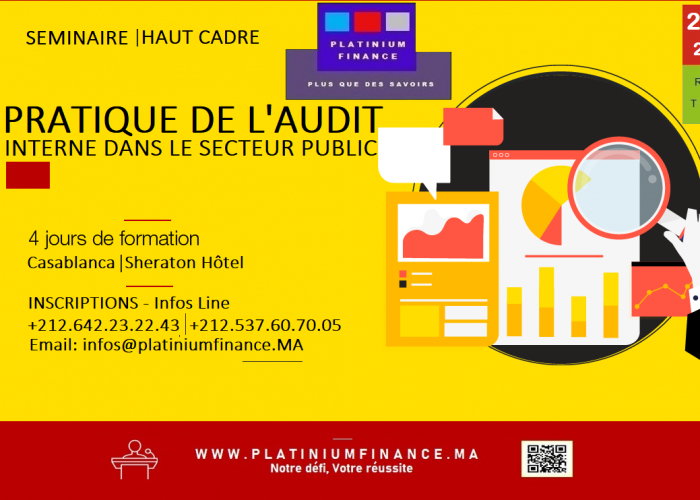 Image annonce: FORMATION INTERNATIONALE – Audit Interne dans le secteur Public.