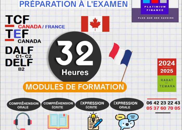 Image annonce: FORMATIONS Express – TCF canada / Programme IMMIGRATION