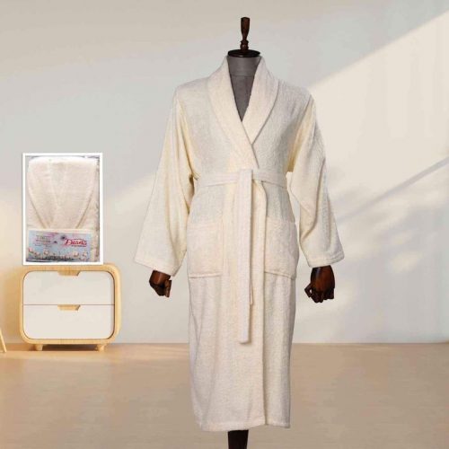 Annonce: Peignoir Unisexe en Éponge 100% Coton