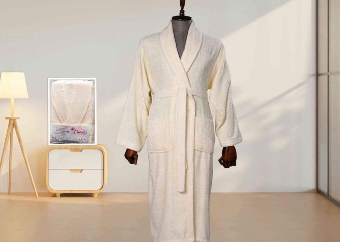 Image annonce: Peignoir Unisexe en Éponge 100% Coton