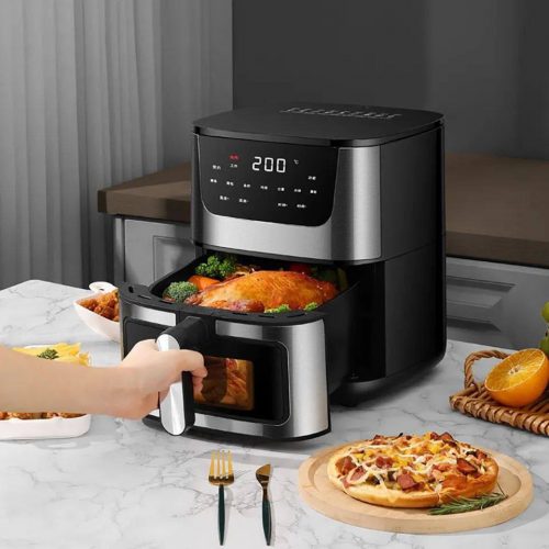 Annonce: Super crest Air fryer électrique 10L avec   lcd   مقلاة من النوع الحجم الكبير بسعة 10 لتر رائعة