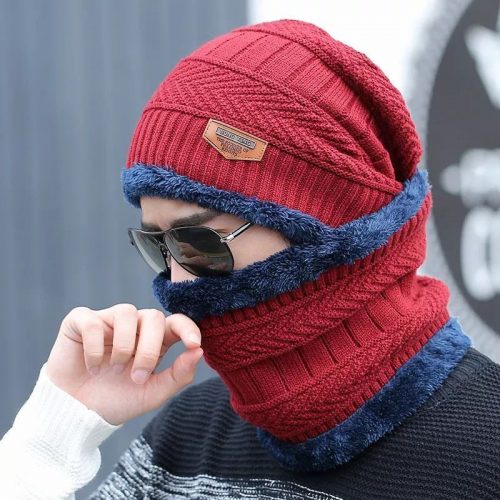 Annonce: 2 in 1 warm fleece hat and scarf for women, men and kids  اثنان في واحد قبعة و كشكول من الصوف