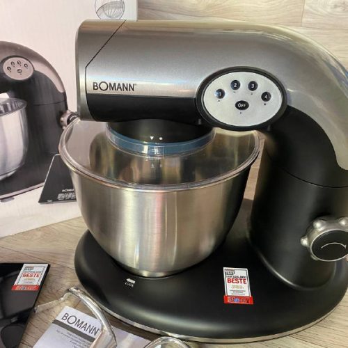 Annonce: Bomann Robot Pâtissier Cuisine Multifonction 5,6L 1200W avec Balance de cuisine Offert