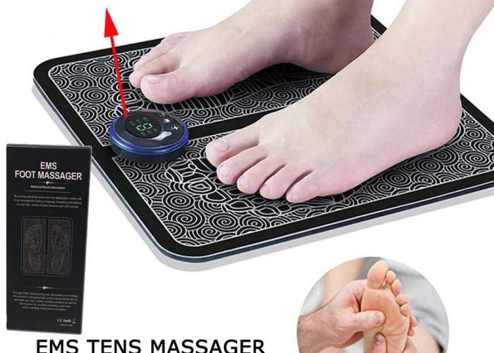 Image annonce: EMS FOOT MASSAGER RECHARGEABLE with remot contrôle جهاز تدليك القدمين عن طريق الاهتزازات الإلكترونية الصغيرة الموجهة بشكل دقيق