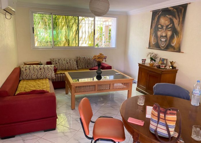 Image annonce: Entresol d’une villa avec jardin à louer