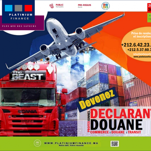 Annonce: FORMATION CADRE - DECLARANT EN DOUANE Présentiel - Distanciel