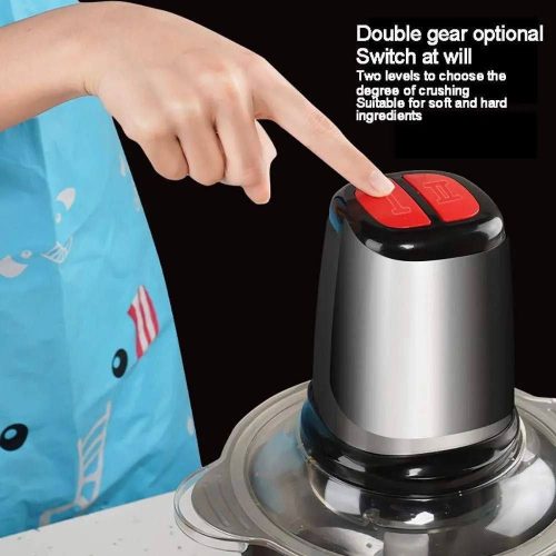 Annonce: Hachoir Cooking 3L 2000W  هاشوار كهربائية 3 لتر كأس إينوكس + كأس زجاج 5 سكاكين
