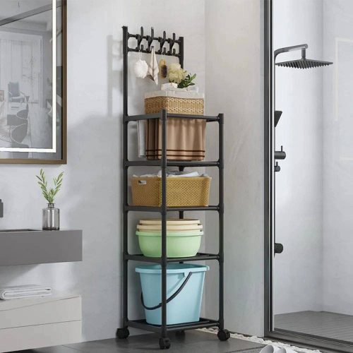 Annonce: Hook Storage Rack 5 Layers  منضم متعدد الاستعمالات 5 طبقات