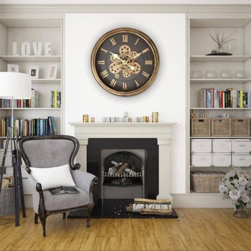 Annonce: Large Analog Wall Clock  ساعة حائطية عصرية الحجم الكبير