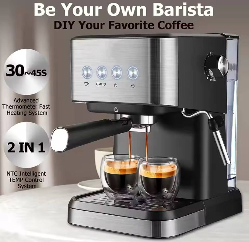 Machine à Café Expresso Riviera & Bar BSE 290 – À Pompe Avec Percolateur – Neuf