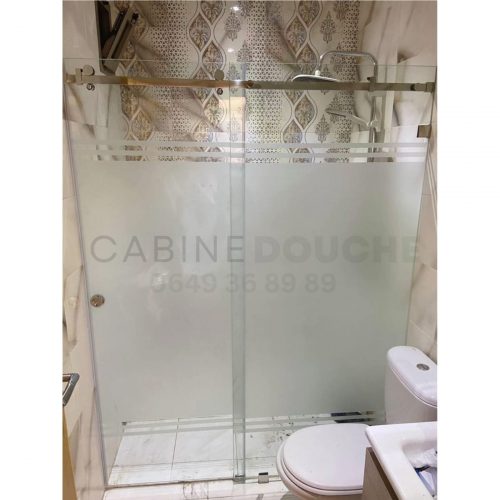 Annonce: Paroi ou Cabine de douche INOX 304 verre trempé 10mm