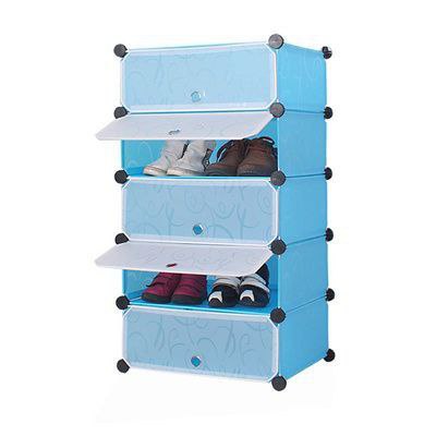 Annonce: Plastic Shoe Cabinet, 5 Layers and 5 Doors  jL 06  خزانة بلاستيكية صغيرة للأحذية ب 5 أبواب و 5طبقات