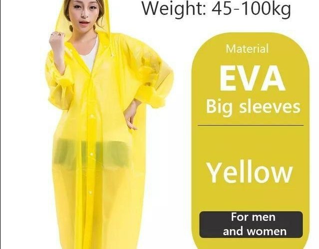 Image annonce: Raincoat Women Men Impermeable  معطف ضد الشتاء للنساء والرجال  يقيك من البرد والمطر