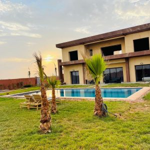 Annonce Villa de luxe à louer par jour sur la route de Fès