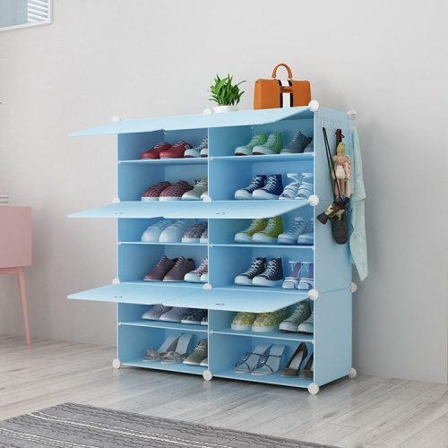 Annonce: 12-Tier Large Plastic Shoe Rack  JL 02_ 6L   رف الأحذية من البلاستيك ذو 12 طبقة  احفظ أحذيتك في مكان واحد