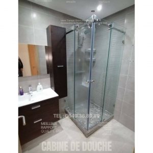 Annonce DOUCHE EN VERRE TREMPÉ  A L'ITALIENNE