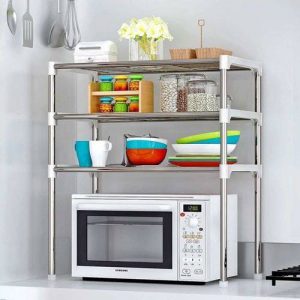 Annonce Étagère verticale en acier inoxydable, pour four à micro-ondes 3 couches