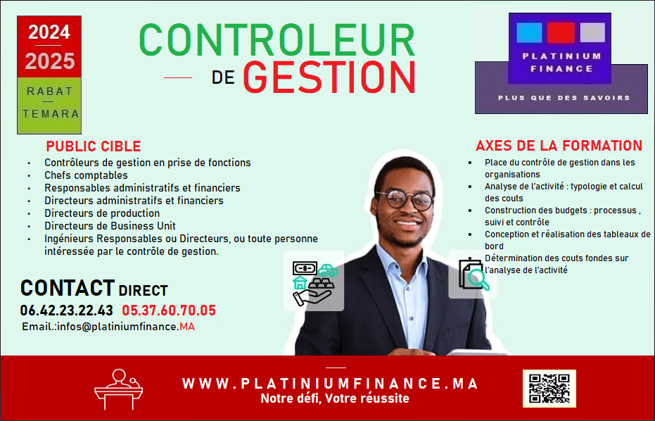 Formation Cadre Metier De Contr Leur De Gestion Niveau