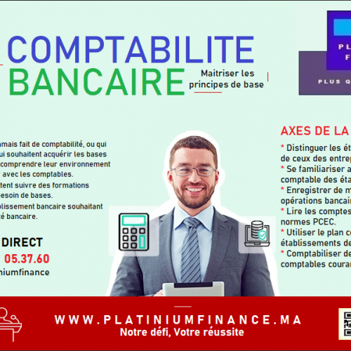 Annonce: Formation OPERATIONNELLE – COMPTABILITE BANCAIRE