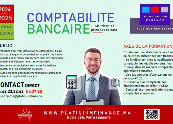 Image annonce: Formation OPERATIONNELLE – COMPTABILITE BANCAIRE