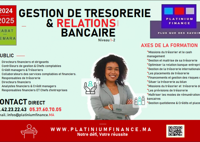 Image annonce: Formation OPERATIONNELLE – GESTIONNAIRE DE TRESORERIE