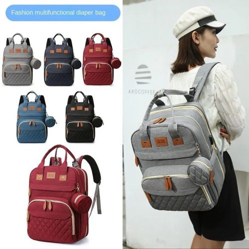 Annonce: Sac à dos de maternité à couches pour bébé, sacoche de poussette pour berceau de nouveau-né, sac pour maman