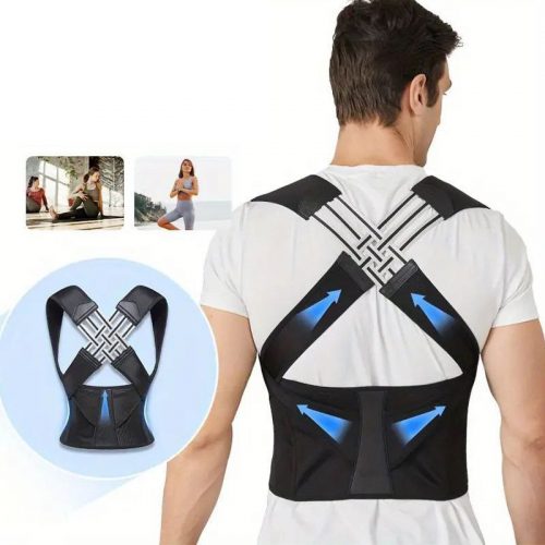Annonce: مصحح الوضعية - دعم الظهر قابل للتعديل للرجال والنساء، وتخفيف آلام أسفل الظهر Posture Improvement Vest