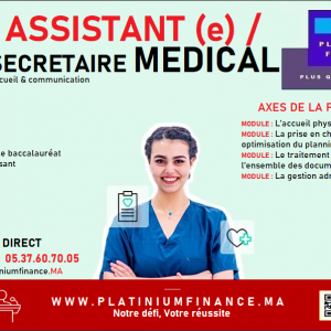 Annonce Assistant (e) / Secrétaire MEDICAL